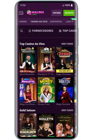 Malina Casino jogos de mesa