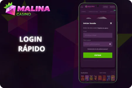 Login rápido Malina